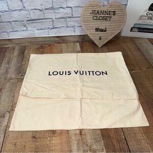 BRAND NEW Authentic Louis Vuitton XL Foldover Handbag Storage Dust Bag 24” x 21”